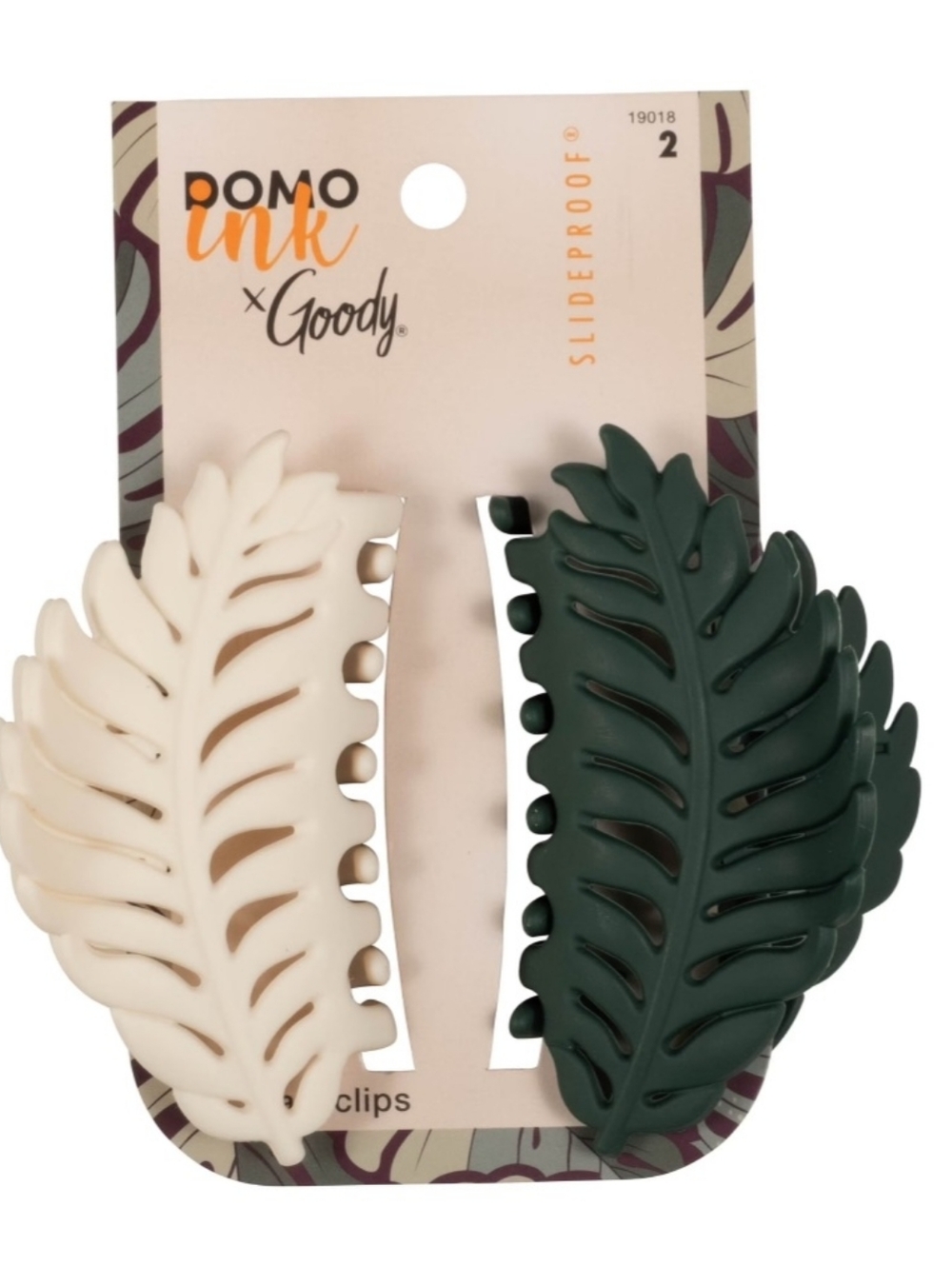Goody Tru x DomoINK Leaf Claw Clip
